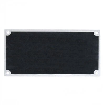 Blank Data ID identification Serial Number Plate Tag 4" x 2.25" Ford Chevy GMC G - Image 1 of 2