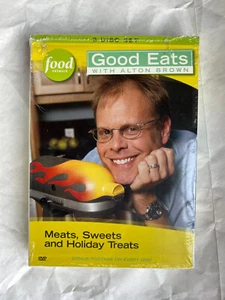 Good Eats With Alton Brown - Meats, Sweets And Holiday Treats (DVD, 2005) NEW - Picture 1 of 3