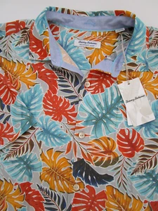 Mens XL Tommy Bahama The Coconut Point Tencel Coolmax floral hawaiian shirt - Picture 1 of 5