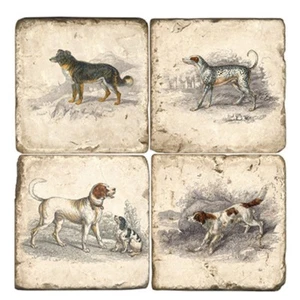 Montañas posavasadas de mármol para perros - Imagen 1 de 1