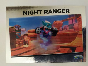 Skylanders Swap Force Topps Trading Cards Card Number 308 Night Ranger FOIL