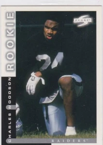 CHARLES WOODSON ROOKIE CARD Oakland Raiders 1998 Score RC Football WOLVERINES - Bild 1 von 2