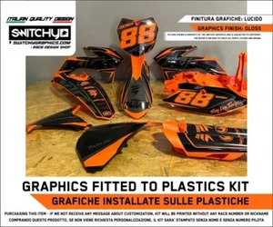 Plastiche + Grafiche KTM 2013 2014 2015 SX SXF SX-F decals stickers - Picture 1 of 4