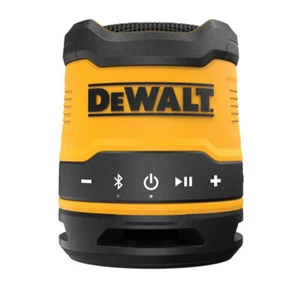 Dewalt DCR009 3.7V Li-Ion Cordless Compact Rechargeable USB-C Bluetooth Speaker - Picture 1 of 5