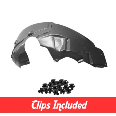Front Driver Side Fender Liner w/ Clips For 2008-2010 Dodge Avenger CH1248132 Foto 1 de 4