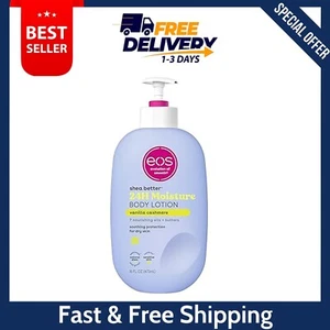 eos Shea Better Body Lotion- Vanilla Cashmere, 24-Hour Moisture Skin Care, Light - Picture 1 of 1
