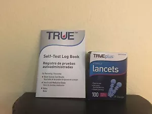 100 LANCETTE 28G e FREEEEE TRUE diario di bordo diabetico con 345 righe - Foto 1 di 1