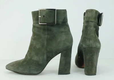 Botines botines de éram talla 40 gamuza gris tacón alto Foto 1 de 4