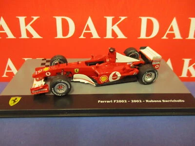 Die cast 1/43 Modellino Auto F1 Ferrari F2002 2002 R. Barrichello - Immagine 1 di 4