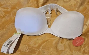 Neu mit Etikett Vintage Sears "Create Curves) nahtloser Trikot-BH weiß Gr. 34B Stil 43734 - Bild 1 von 4