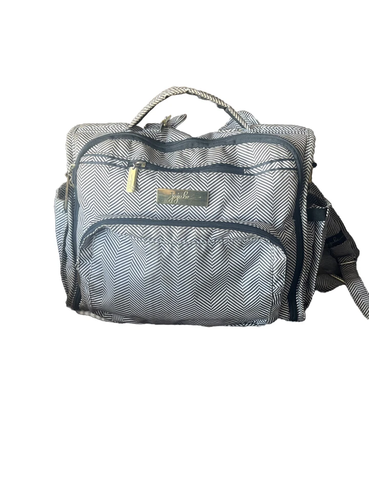 Bolsa de pañales JuJuBe BFF Reina del Nilo blanco y negro Foto 1 de 1