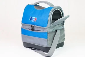 Dual Compartment insulated Cooler Bag w/EVA bottom - 24can - lunch bag tote - Picture 1 of 9