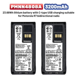 2X 3200mAh PMNN4808A Akumulator z ładowaniem typu C do Motorola R7 - Zdjęcie 1 z 12