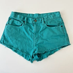 Ralph Lauren Denim & Supply Jeansshorts Damen 28 Grün Denim Vintage Cut Off - Bild 1 von 4