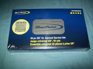 NEW Blue-Point® BLPGSS3849 3/8" drive 49pc SAE METRIC General Service Set - Foto 1 di 6