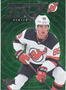 24-25 2024-25 Skybox Metal Jack Hughes Gen Z #GZ-3 Devils - Imagen 1 de 1