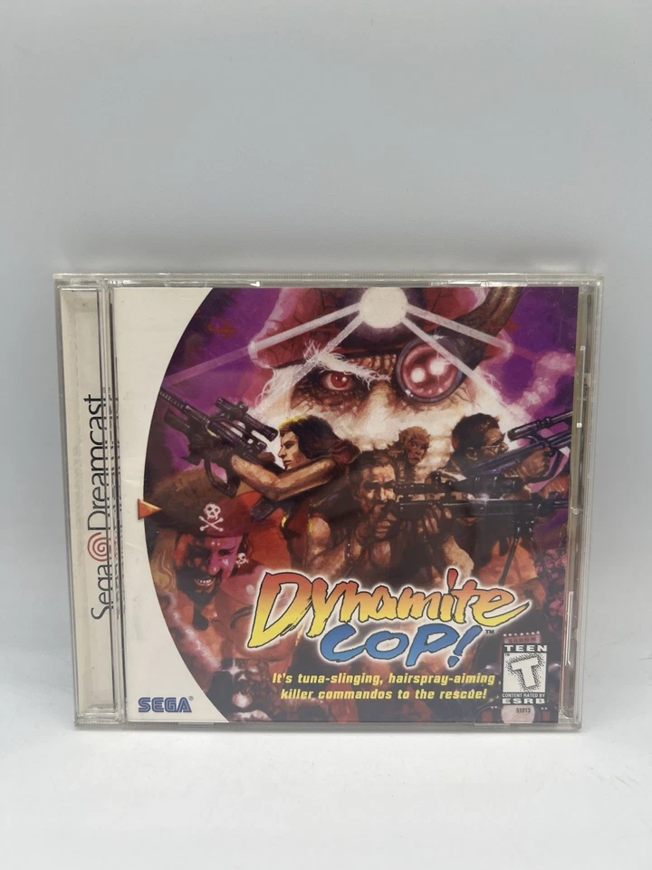 Dynamite Cop Sega Dreamcast Completo En Caja Original Foto 1 de 4