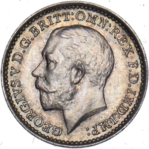 Moneda de plata británica 1918 Maundy Twopence - Jorge V - Excelente - Imagen 1 de 2