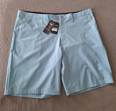 Pantalones Cortos Híbridos Salt Life Para Hombre Talla 42 Secado Rápido Azul Ultra Claro En Agua/En Tierra Foto 1 de 4