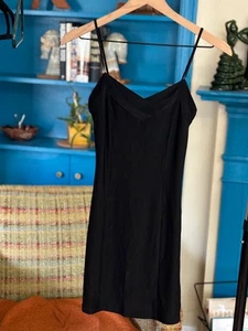 Y2K vintage Women's Joinus Black Dress Size S - Picture 1 of 4