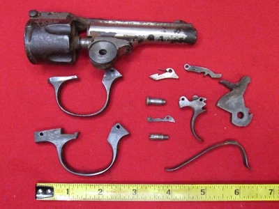 Lot Iver Johnson .38 Smith & Wesson Top Break Revolver Parts - 867 - Image 1 of 4