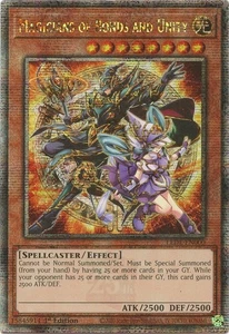 Yu-Gi-Oh! Magicians of Bonds and Unity LEDE-EN000 Quarter Century Rare - Picture 1 of 1