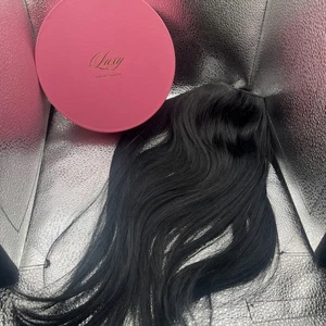 luxy hair 16” black halo hair extension - Picture 1 of 3