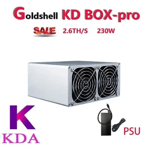 Goldshell Upgraded KD-Box Pro 2.6Th/s Kadena ASIC KDA Miner mit Netzteil - Bild 1 von 4
