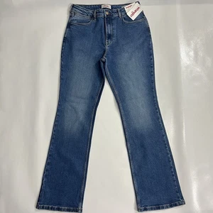 Wrangler High Rise Bold Boot Jeans Damen 10/30/32 dunkelblau Western - Bild 1 von 14