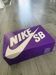 Nike SB Dunk Low Pro x Hayley Wilson - Black And Court Purple UK Size 8 - Picture 1 of 4