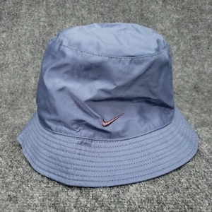 Nike Golf Hat Womens One Size Blue Bucket Cap Lined Polyester Blend Outdoor - Picture 1 of 12