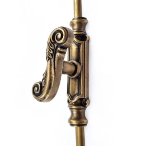 CREMONE Rustic hand made brass Heavy French turn Bolt large french style 110 “ - Picture 1 of 12