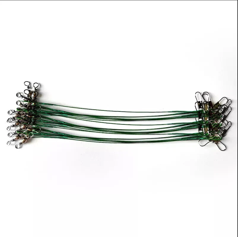 Наконечники для трассирующей проволоки из нержавеющей стали с защелкой и поворотом 100 шт. - Изображение 1 из 4