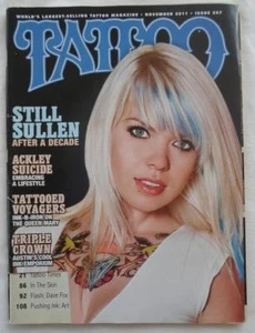 November 2011 Tattoo Magazin Still Sullen Kunst Kollektiv Ackley Selbstmord # 267 - Bild 1 von 1