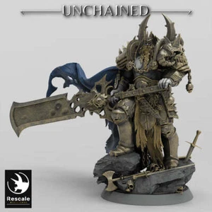 King Olaf - Unchained - Rescale Miniatures - Wargaming D&D DnD - Bild 1 von 3