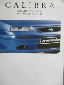 irmscher Opel Calibra Tuning Katalog brochure April 1997 Rarität - Bild 1 von 2