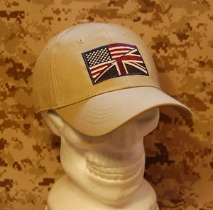 Gorra de Amistad EE. UU./Reino Unido S/M UKSF USSF USMC Marines MARSOC Helmand Gorra de Pelota Táctica - Imagen 1 de 3