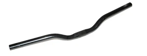 Bike Handlebars All Rounder MTB Hybrid City Bike 25.4mm 540mm Width Black 15° - Picture 1 of 1