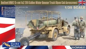 Gecko Models 1/35 35GM0031 Bedford MWC 15-cwt 4x2 200 galloni camion acqua bowser - Foto 1 di 1