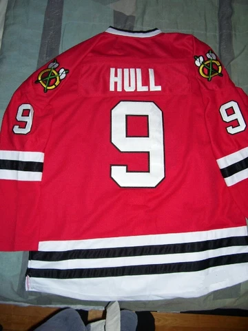 Hockey Chicago BLACKAWKS BOBBY HULL JERSEY Cover