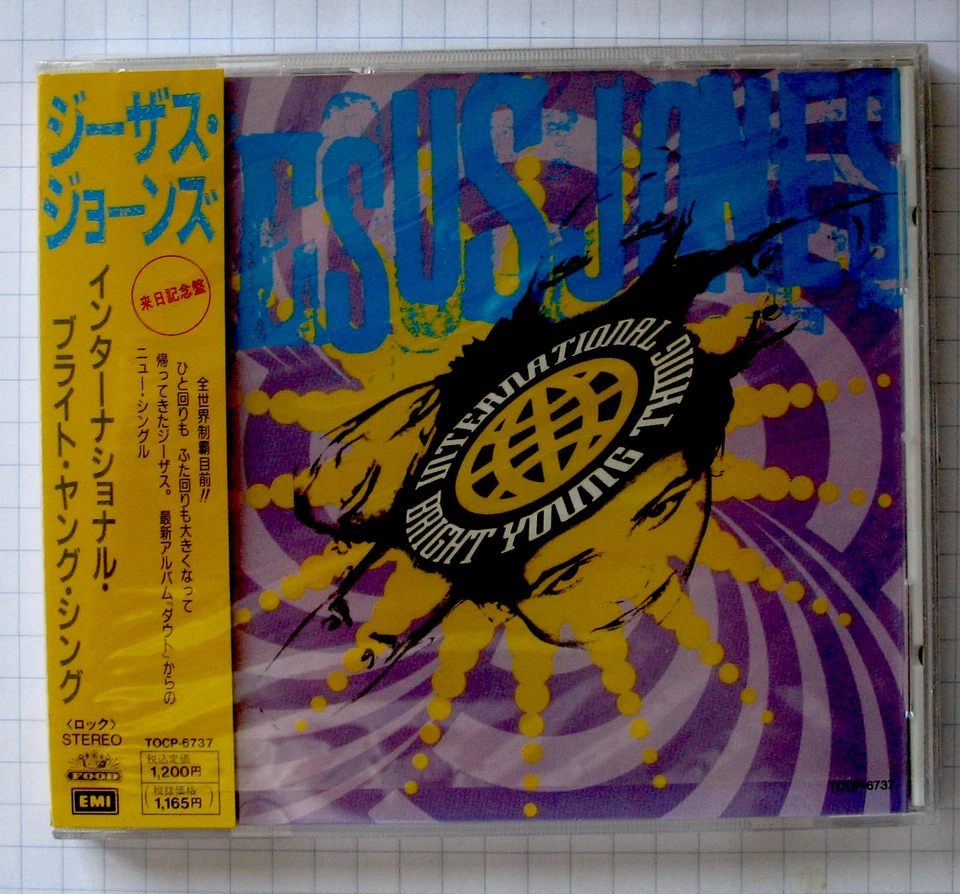 JESUS JONES - international bright young thing JAPAN Single CD OBI TOCP-6737 RAR - Bild 1 von 1