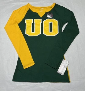 Juniors Oregon Duck Long Sleeve T-Shirt-M (7/9) - Picture 1 of 2