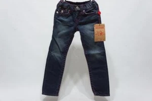 TRUE RELIGION GIRL'S JULIE SUPER T WITH PURPLE STITCHES JEANS 6 - Picture 1 of 5