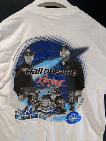 2006 Chase Authentic Nascar Hall Of Fame Racing Team T-shirt XL Aikman Staubach Cover