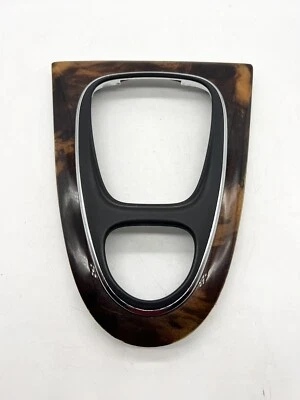 2004 2005 2006 2007 JAGUAR XJ8 XJR VANDEN PLAS moldura de acabamento de câmbio de madeira fabricante de equipamento original - Imagem 1 de 4