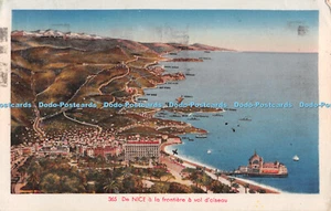 R500363 De Nice a la frontiere a vol d oiseau Galeries Lafayette 1938 - Imagen 1 de 4