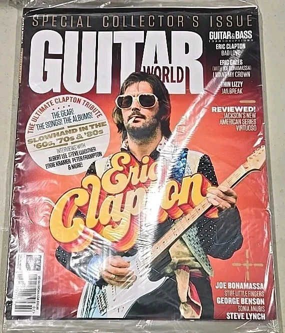 Guitar World Magazine Special Edition Eric Clapton Volume 45 Issue 2 New Sealed Foto 1 de 1