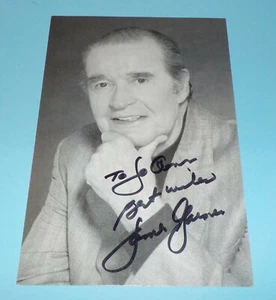 James Garner Signed Autographed 4 x 6 Photo Actor Maverick Rockford Files B - Picture 1 of 1