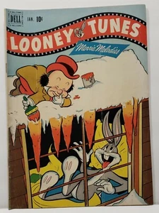 Cómics Dell Golden Age Looney Tunes Merrie melodías #123 enero 1952 - Imagen 1 de 7