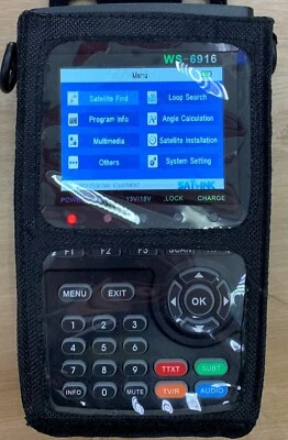 SATLINK WS-6916 SATELLITE FINDER METER  NEW Open Box - Image 1 of 4